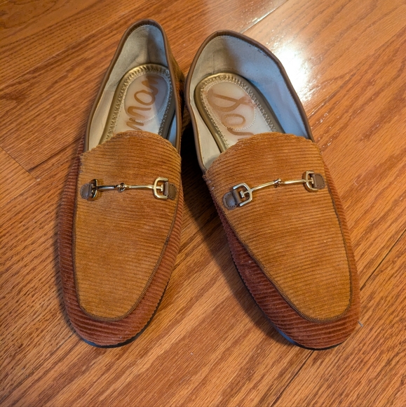 Sam Edelman Corduroy Loraine Loafer - camel/copper - Picture 2 of 4